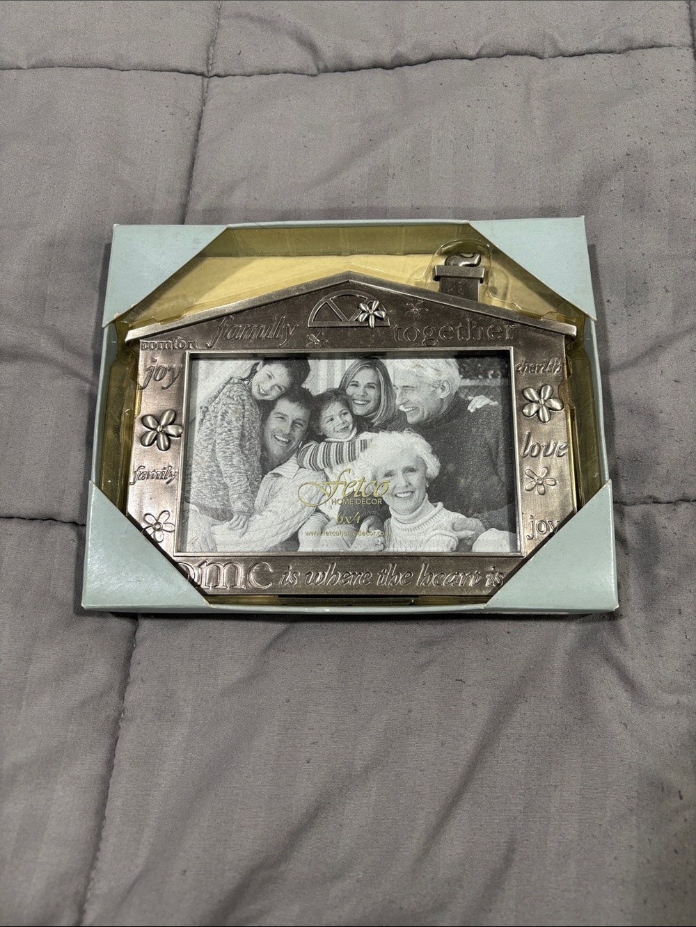 Family Together Silver Decorative Picture Frame